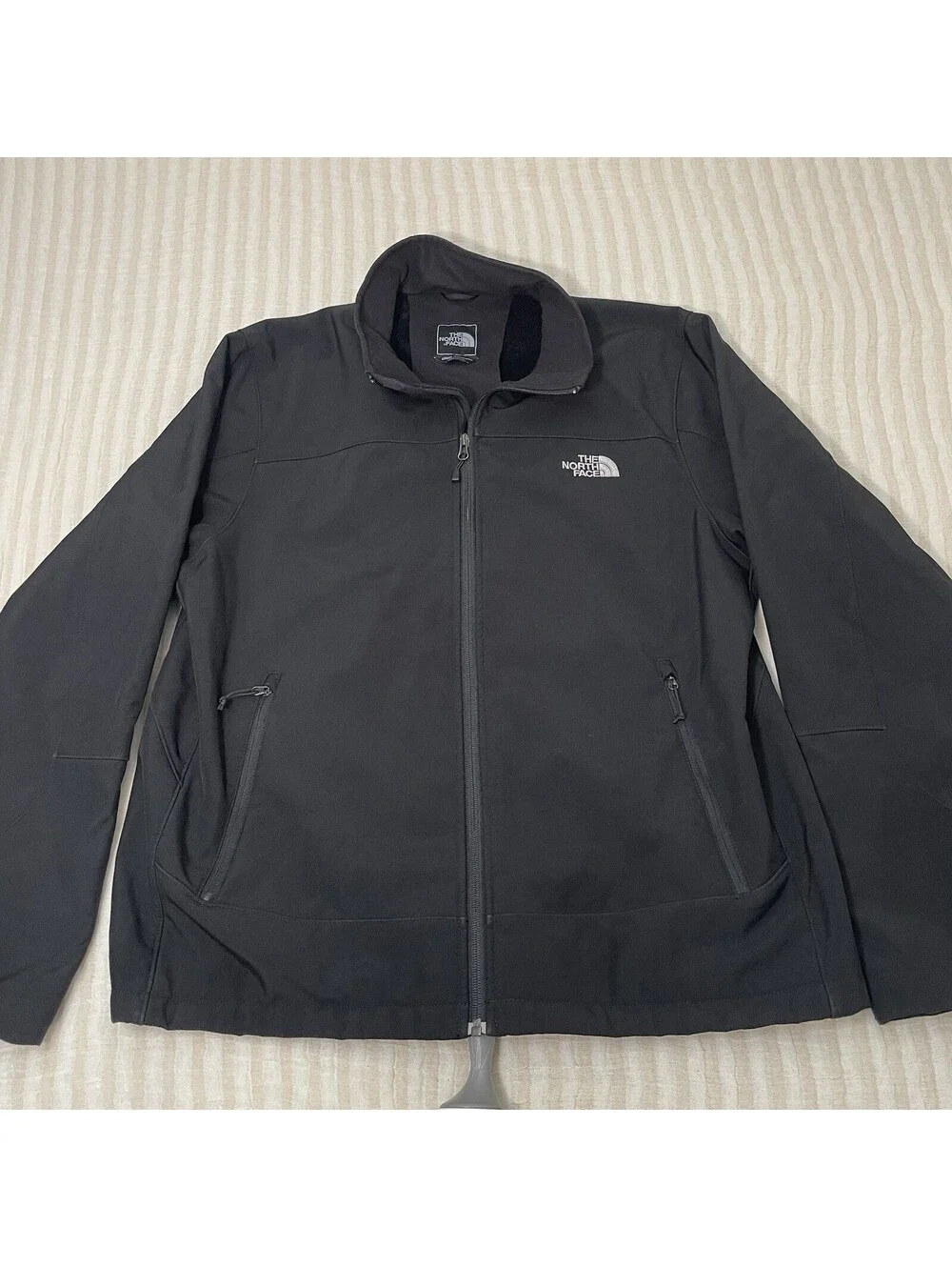 The North Face Mens Soft Shell Jacket Size XL Black *Read
